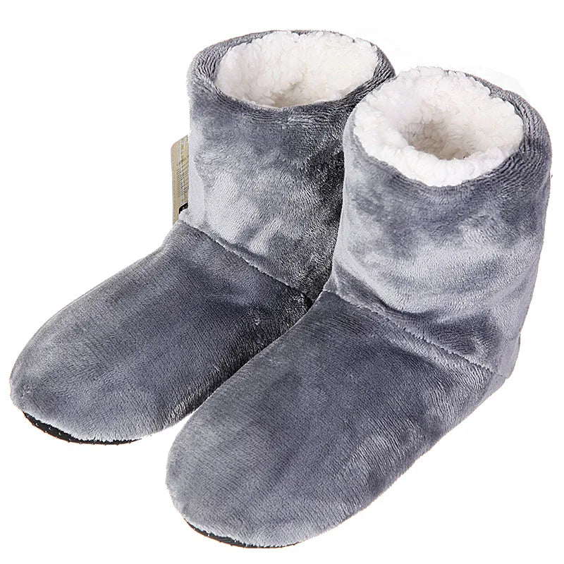 Glglgege High Quality Winter Warm Plush Indoor Shoes