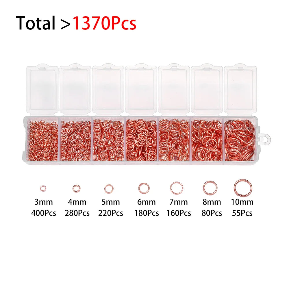 Alloy Accessories Jewelry Findings Set for DIY Jewelry Making