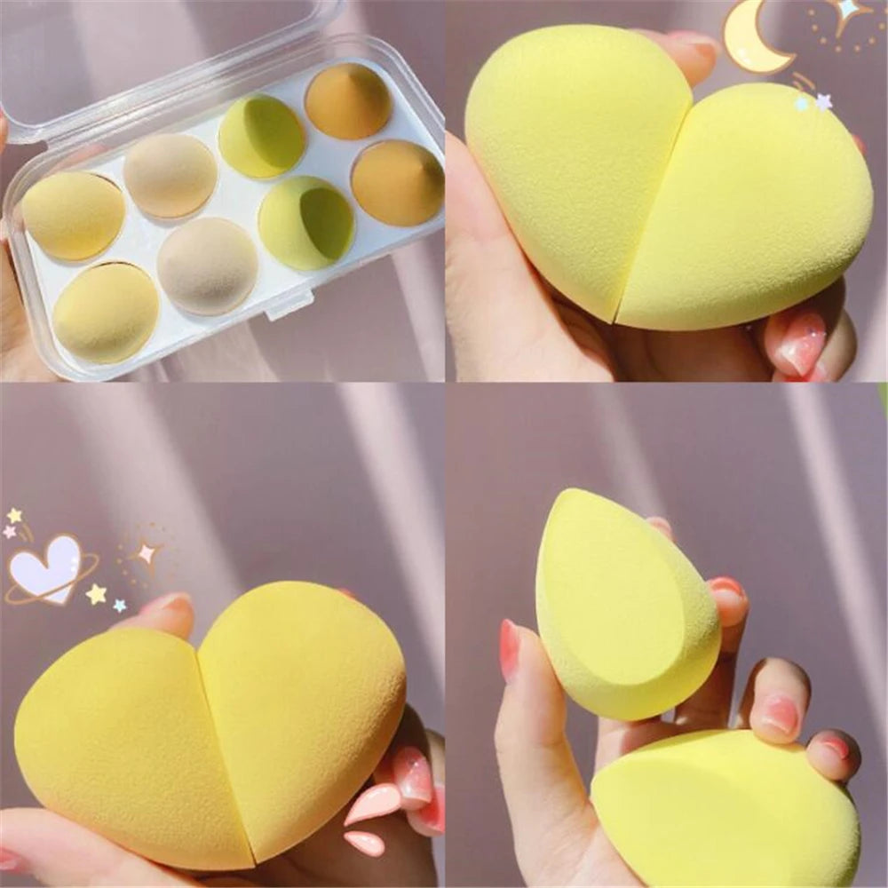 4/8pcs Makeup Sponge Blender Beauty Egg for Flawless Finish