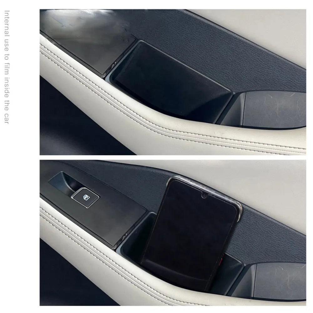 Nissan X-Trail Rogue T33 2021 2023 MK4 Armrest Storage Box Flocking Organizer