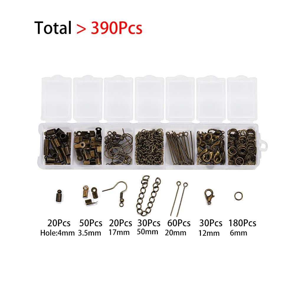 Alloy Accessories Jewelry Findings Set for DIY Jewelry Making