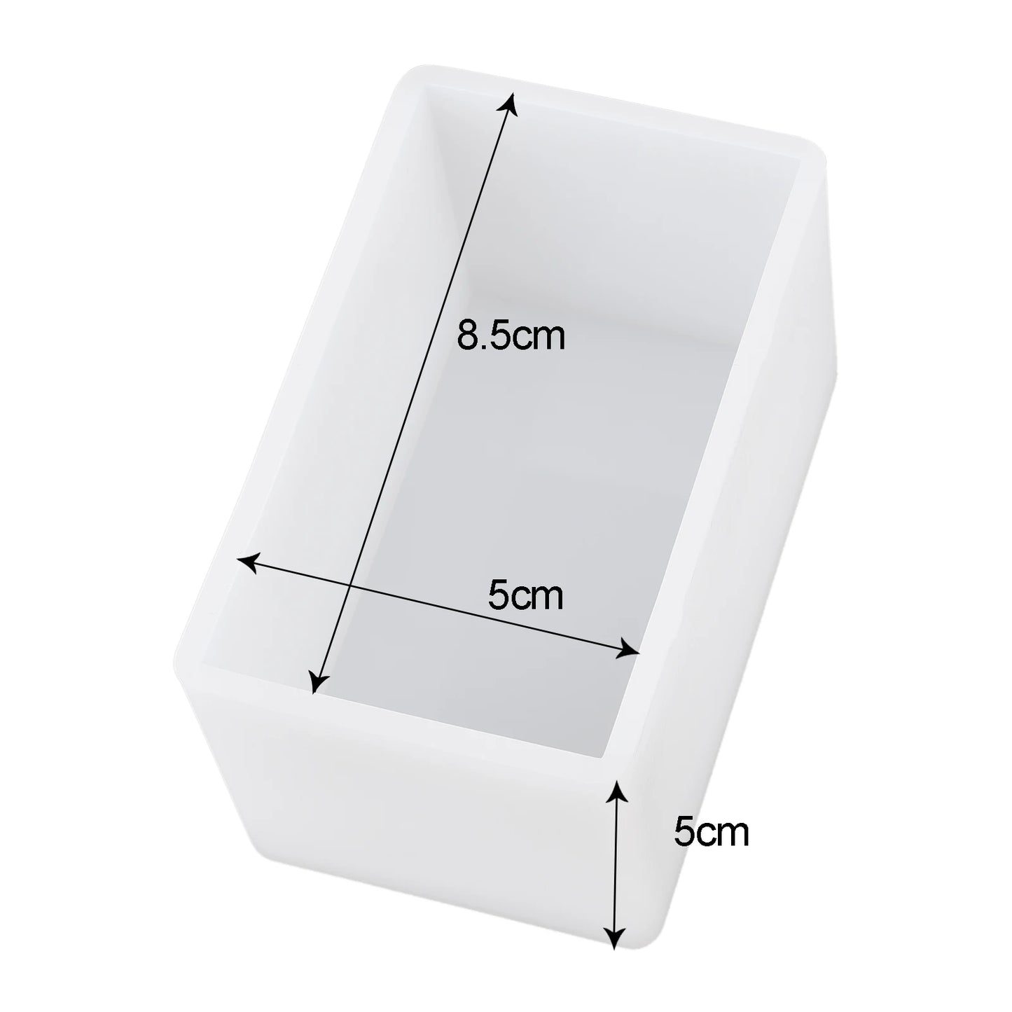 Cuboid Cube Resin Mold Silicone DIY Jewelry Tray Casting Accessories