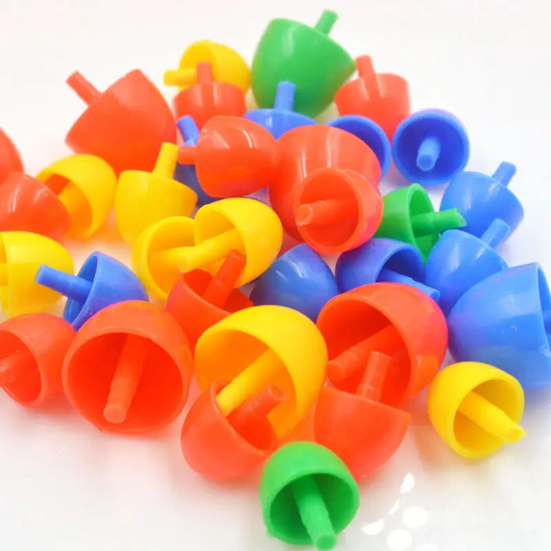 296 Pieces Set Grain Mushroom Nail Beads 3D Puzzle Toy