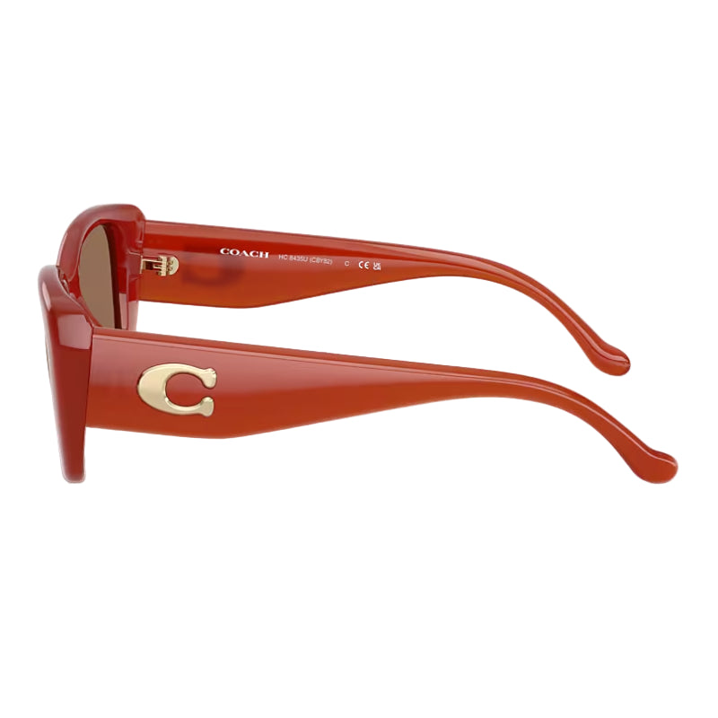 Coach Women's Square Solid Color Sunglasses