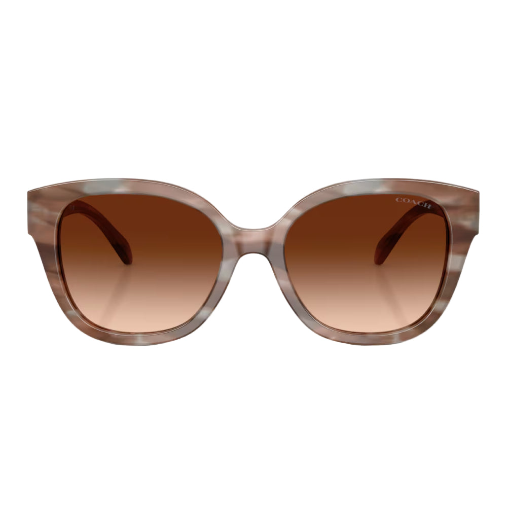 Coach HC8438U Women's Square Gradient Sunglasses