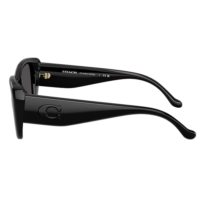 Coach Women's Square Solid Color Sunglasses