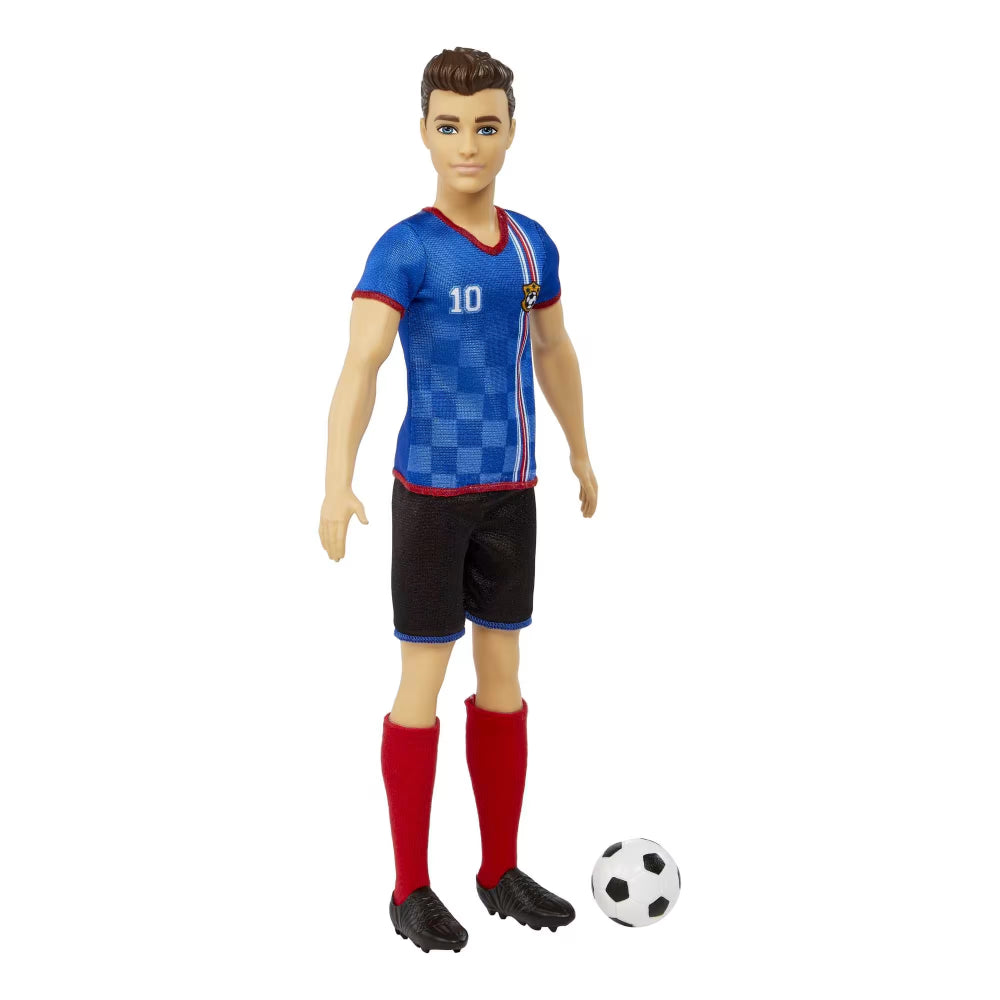 Mattel Ken Soccer Doll with Acessories
