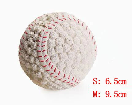 HOOPET Pet Dog Toy Balls Squeak Puppy Toys Interesting Tennis Football Tooth Cleaning Toys for Dogs