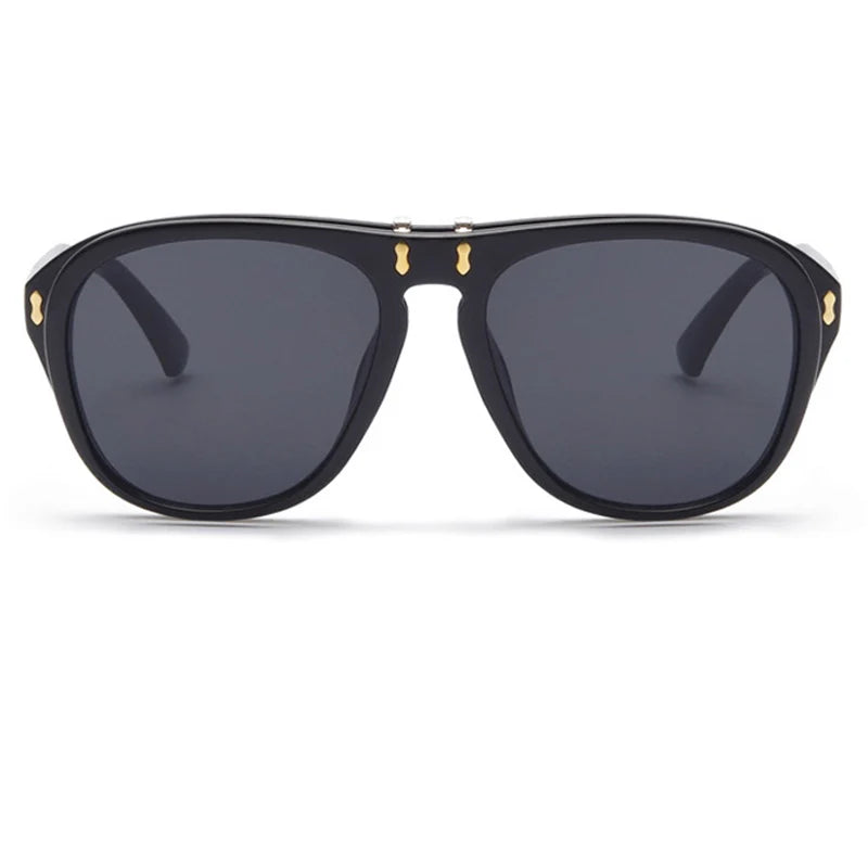 ALOZ MICC New Fashion Flip Sunglasses Unique Oversized Square Eyeglasses Q344