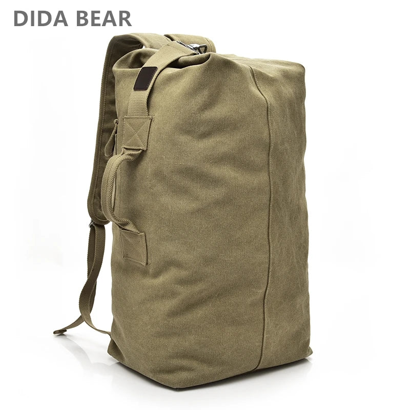 Man Travel Backpack Large Capacity High Quality Canvas Bags