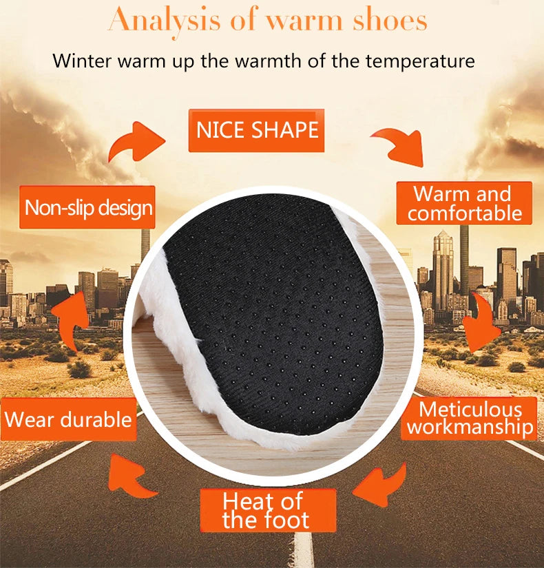 Mntrerm New Cute 2023 Indoor Home Slippers Warm Plush Non-Slip Soft Fur Women Shoes