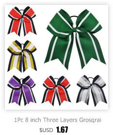 8 Inch Double-faced Mermaid Sequins Hair Bow for Girls