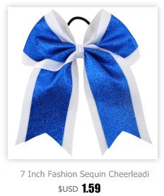 8 Inch Double-faced Mermaid Sequins Hair Bow for Girls
