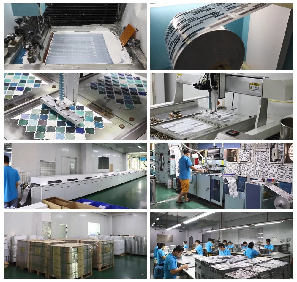 Subway Wall Stickers Peel and Stick 3D Brick Vinyl Wallpaper 10 Sheets