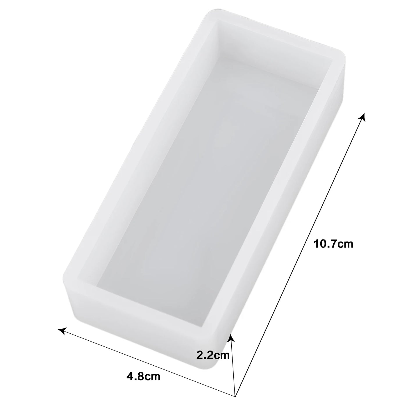 Cuboid Cube Resin Mold Silicone DIY Jewelry Tray Casting Accessories