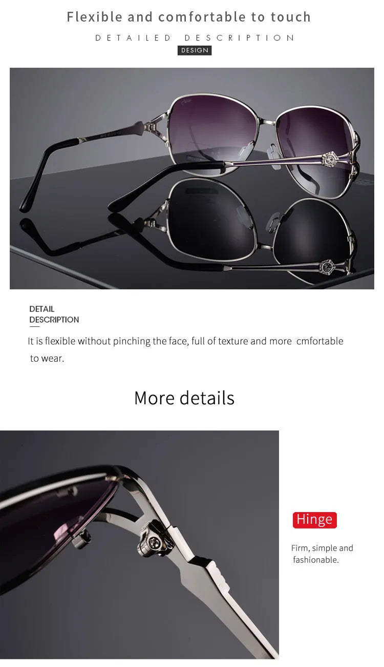 Cook Shark New 2020 Ladies Polarized Sunglasses Classic