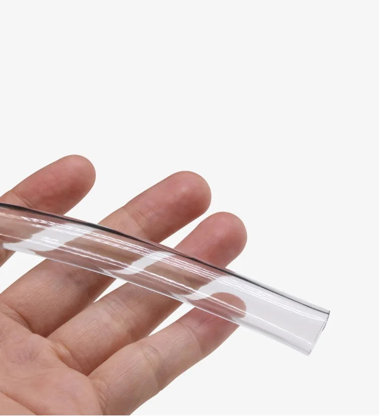 Mangueras de plástico PVC transparente de 1/3/5 m, tubo de bomba de agua de alta calidad, diámetro interior de 2, 3, 4, 5, 6, 8, 10, 12, 14, 16 y 18 mm