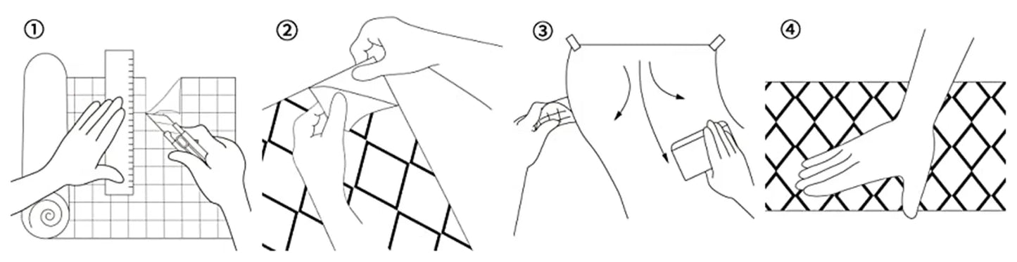 Black Wood Peel And Stick Decorative Film Easy To Clean