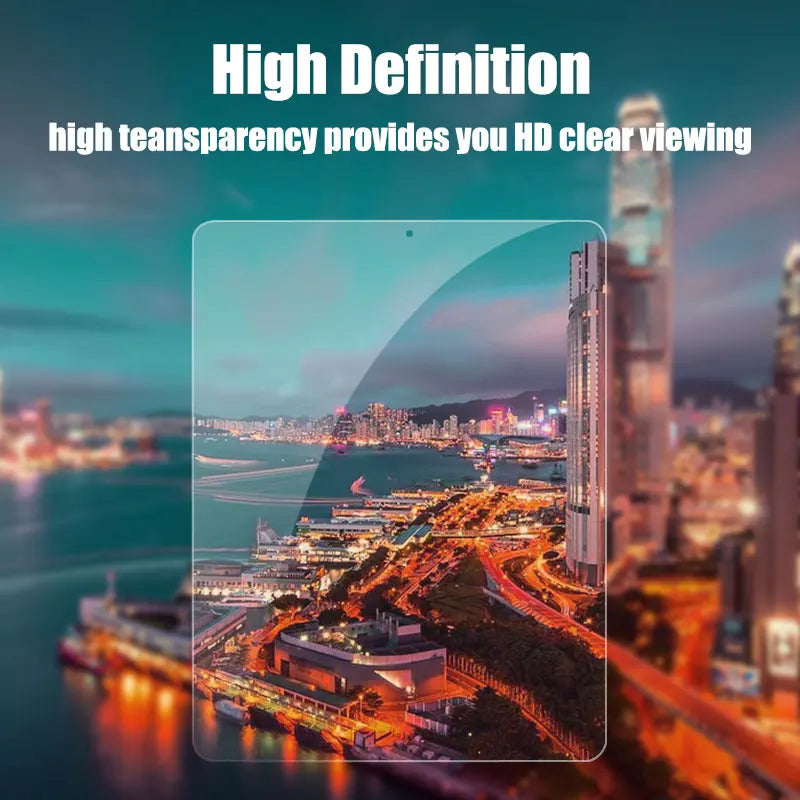 2 piezas de vidrio templado para iPad Pro 11 12.9 9 10.2 10.5 Air 4 3 2 Protector de pantalla de tableta para iPad Mini 6 5 4 3 13 2024 2021 Vidrio