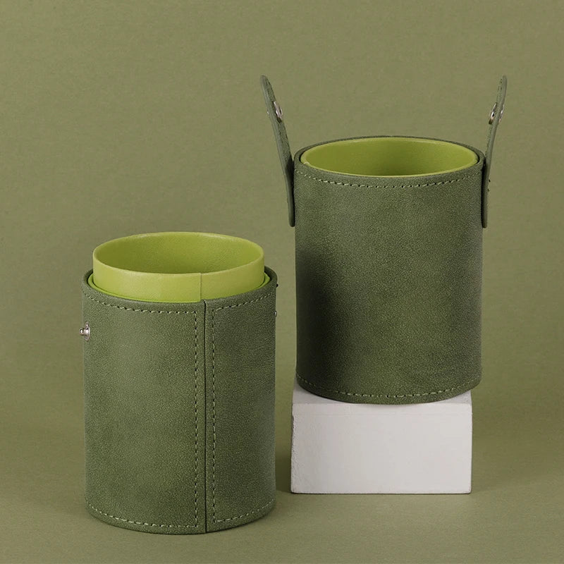 OVW Waterproof Green Makeup Brush Holder Organizer for Women