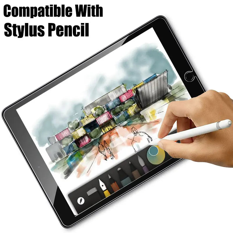 2 piezas de vidrio templado para iPad Pro 11 12.9 9 10.2 10.5 Air 4 3 2 Protector de pantalla de tableta para iPad Mini 6 5 4 3 13 2024 2021 Vidrio