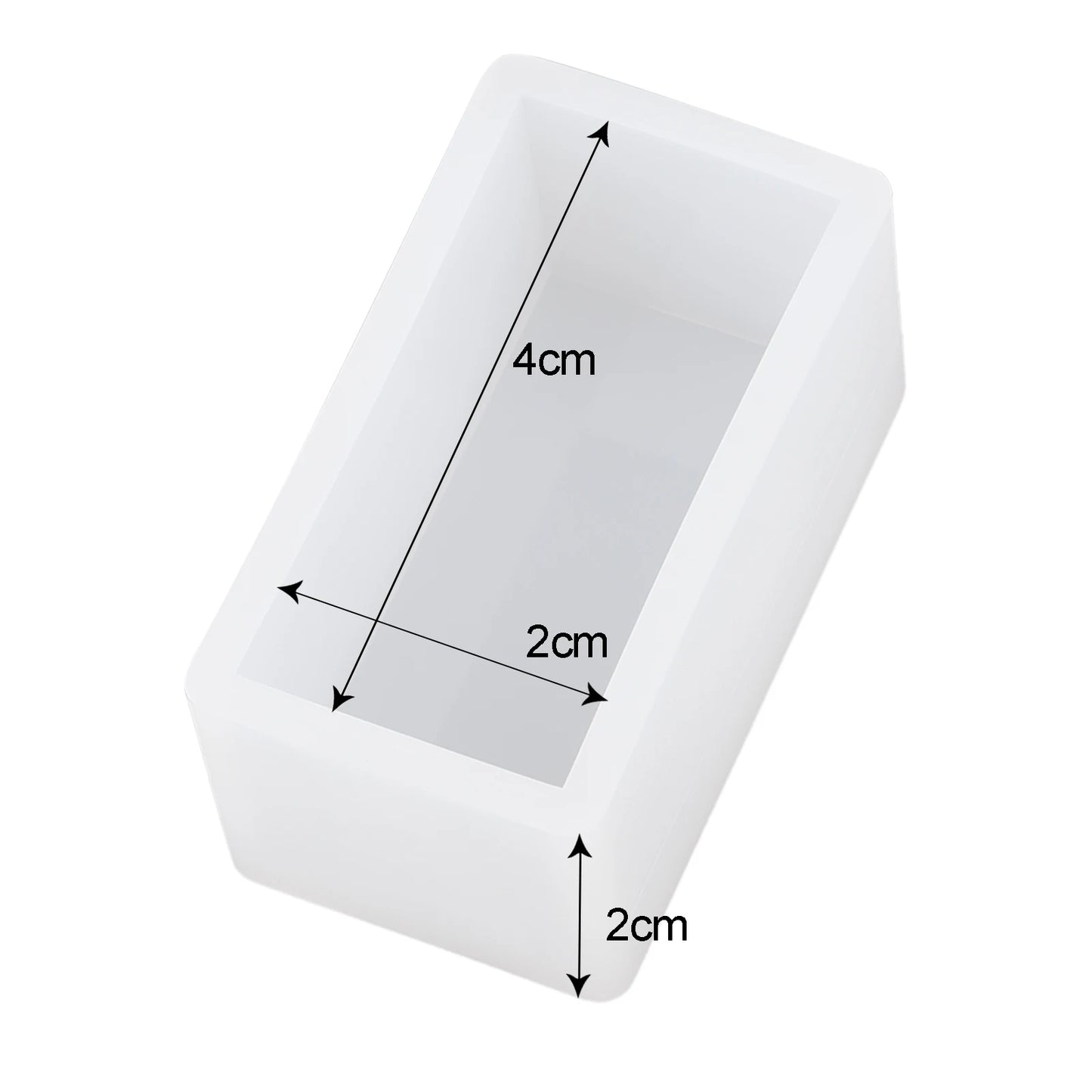 Cuboid Cube Resin Mold Silicone DIY Jewelry Tray Casting Accessories