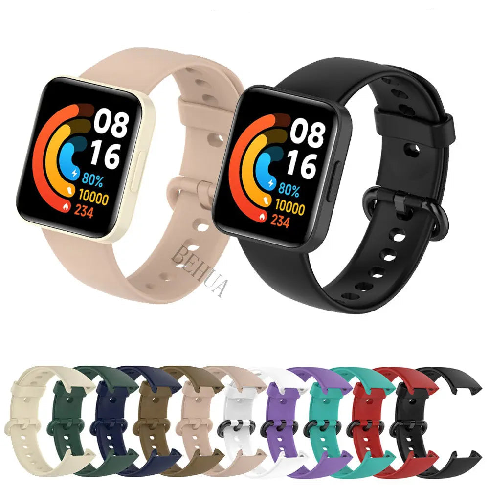 Silicone WatchBand Strap For Xiaomi Mi Watch 2 Lite - Comfortable And Durable Wristband For Redmi Watch 2 Lite