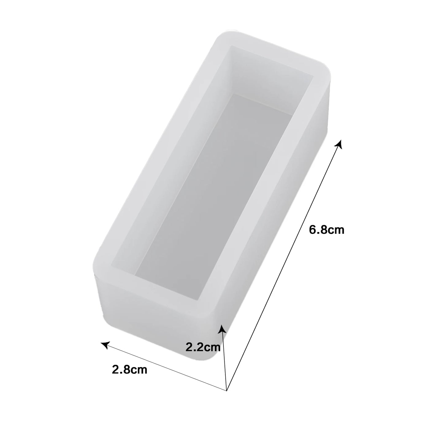 Cuboid Cube Resin Mold Silicone DIY Jewelry Tray Casting Accessories