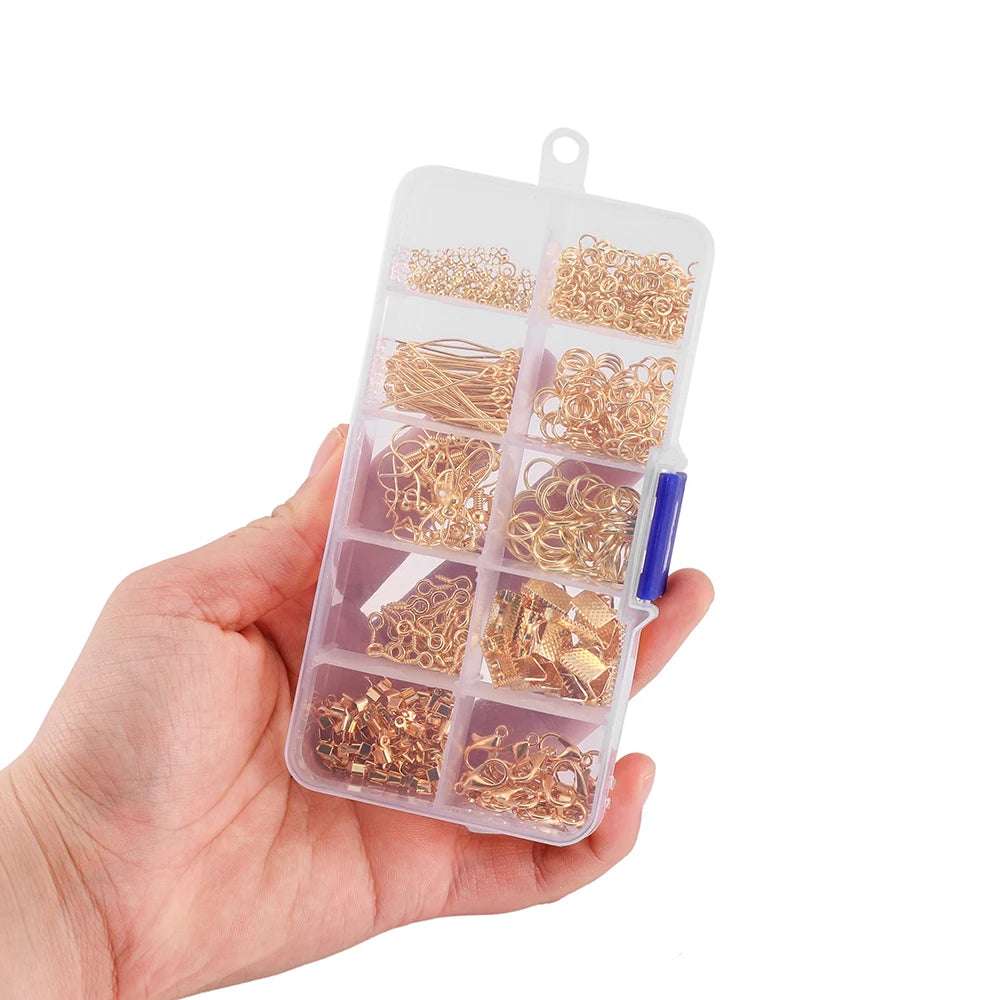 Alloy Accessories Jewelry Findings Set for DIY Jewelry Making