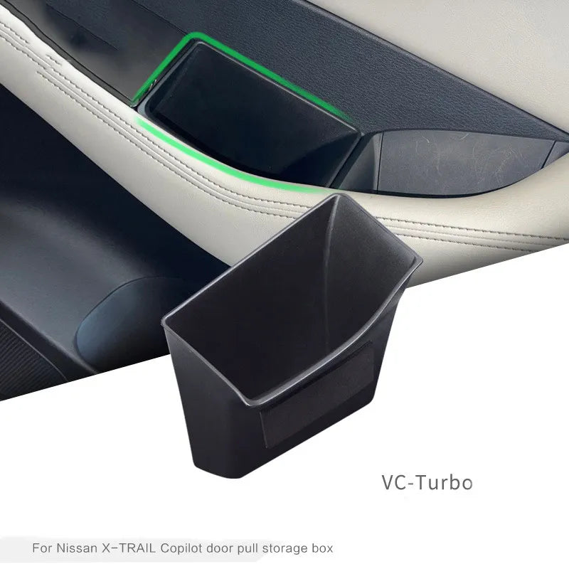 Nissan X-Trail Rogue T33 2021 2023 MK4 Armrest Storage Box Flocking Organizer