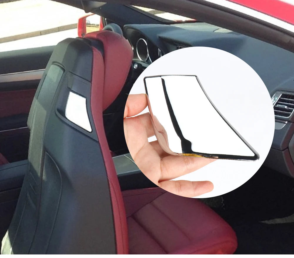 Car Front Seat Backrest UnLock Switch Release Handle Cover For Mercedes Benz C E Class W207 W204 Coupe E200 E260 E300 E400