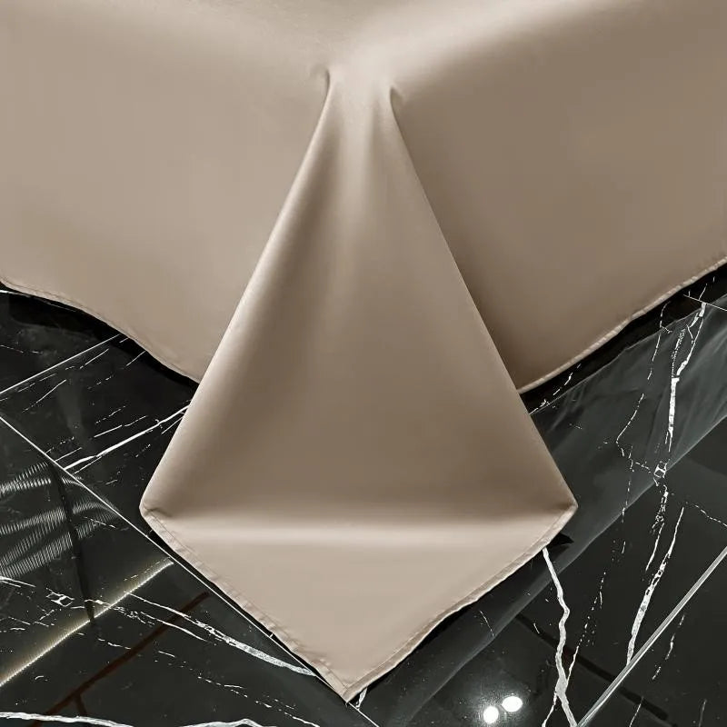 White Gray Egyptian Cotton Hotel Duvet Cover Set 600TC Silky Soft Bedding Set