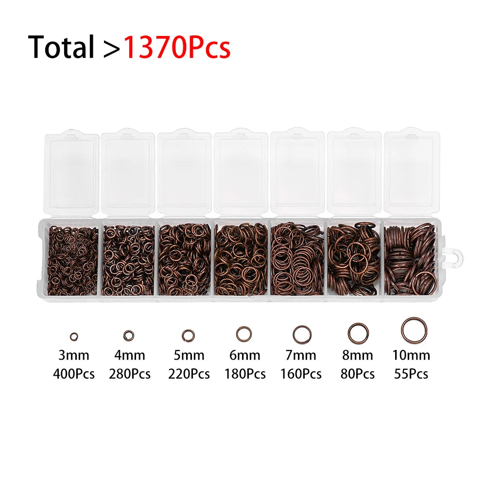 Alloy Accessories Jewelry Findings Set for DIY Jewelry Making