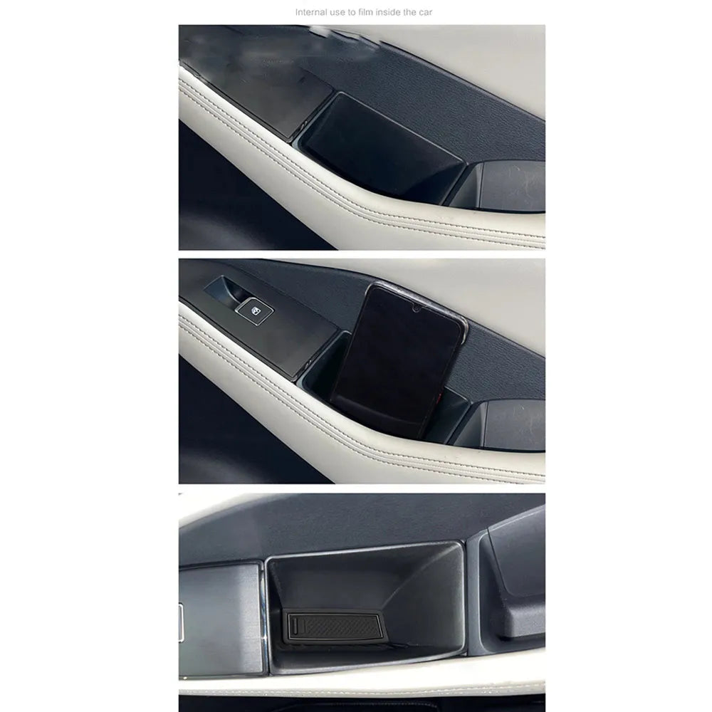 Nissan X-Trail Rogue T33 2021 2023 MK4 Armrest Storage Box Flocking Organizer