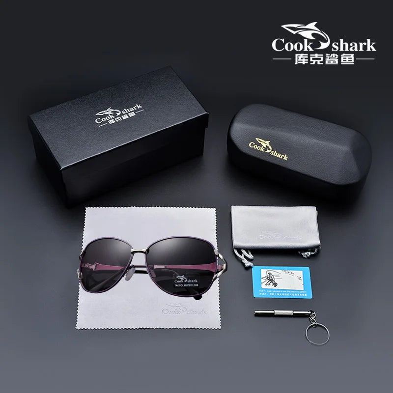 Cook Shark New 2020 Ladies Polarized Sunglasses Classic