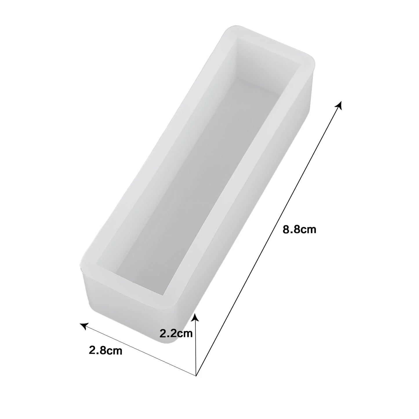 Cuboid Cube Resin Mold Silicone DIY Jewelry Tray Casting Accessories