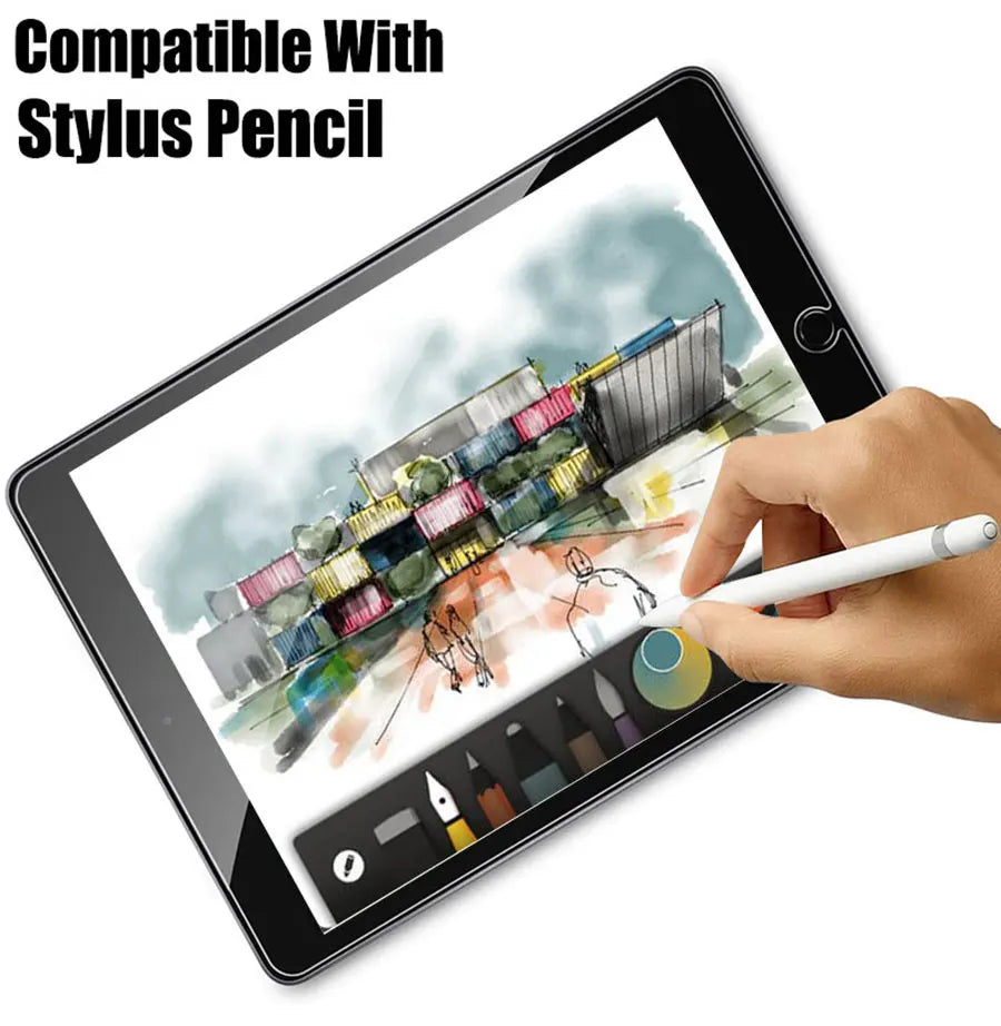 2 piezas de vidrio templado para iPad Pro 11 12.9 9 10.2 10.5 Air 4 3 2 Protector de pantalla de tableta para iPad Mini 6 5 4 3 13 2024 2021 Vidrio