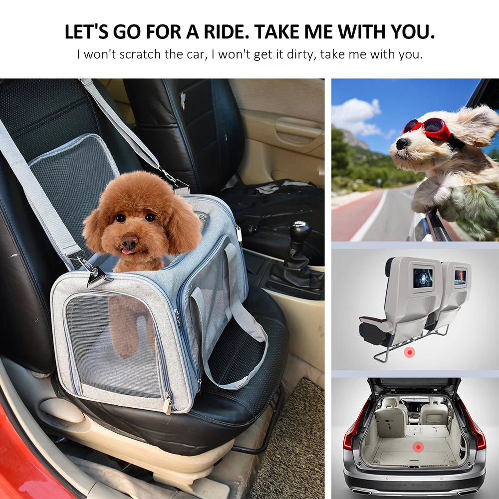 Dog Carrier Backpack Airline Approved for Small Dogs Cats