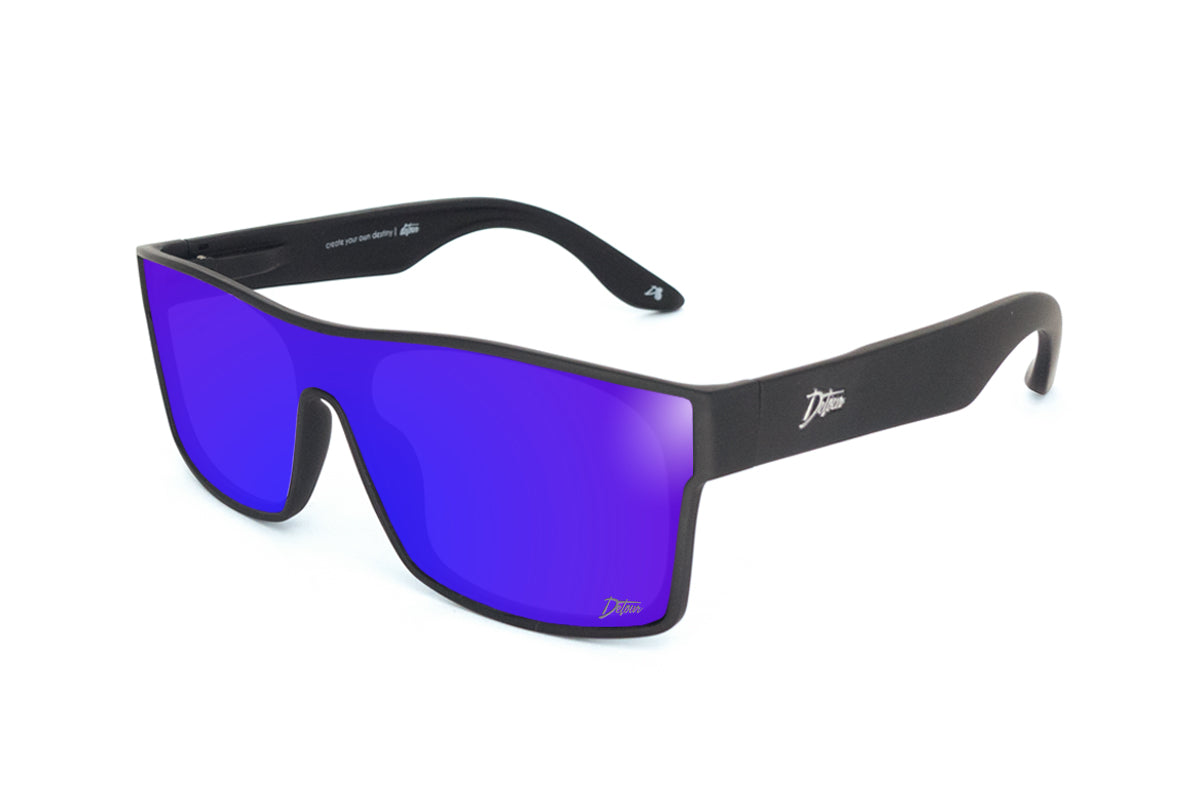 Horizon XL - Matte Black - Deep Blue Polarized