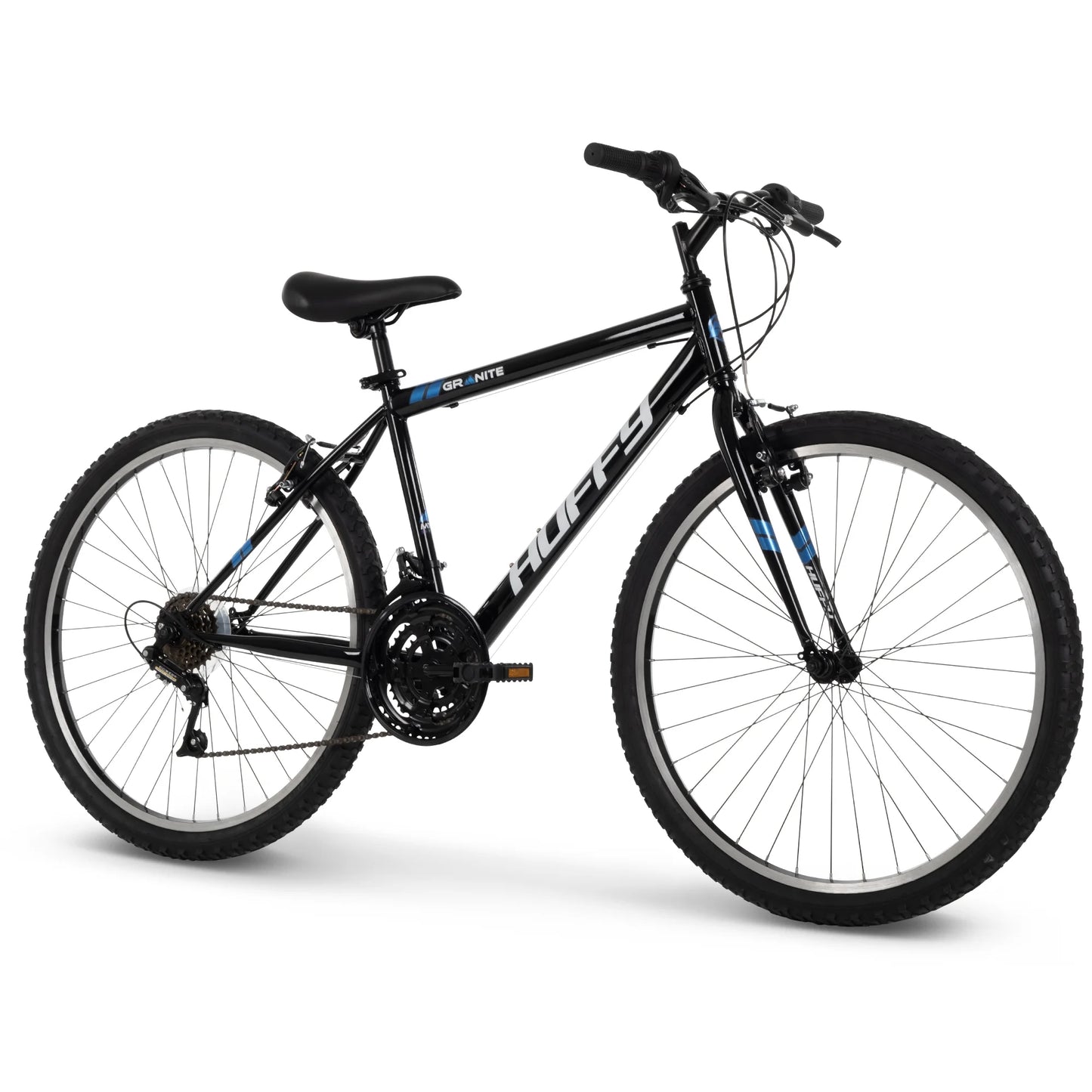 Huffy Granite Mountain Bike, 26" Wheels, 15-Speeds - Black