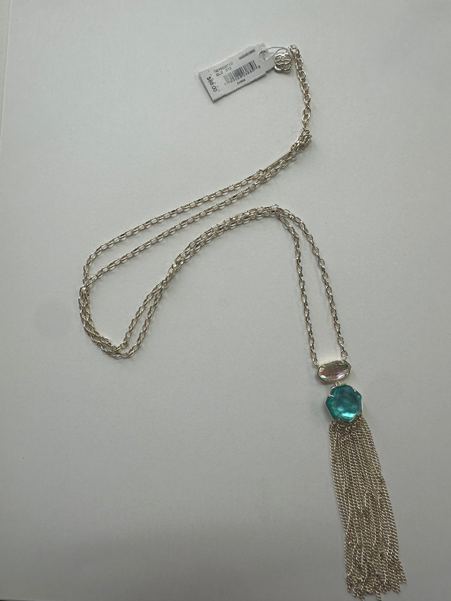 Kendra Scott Tae Long Pendant Necklace – Playful Fringe Design