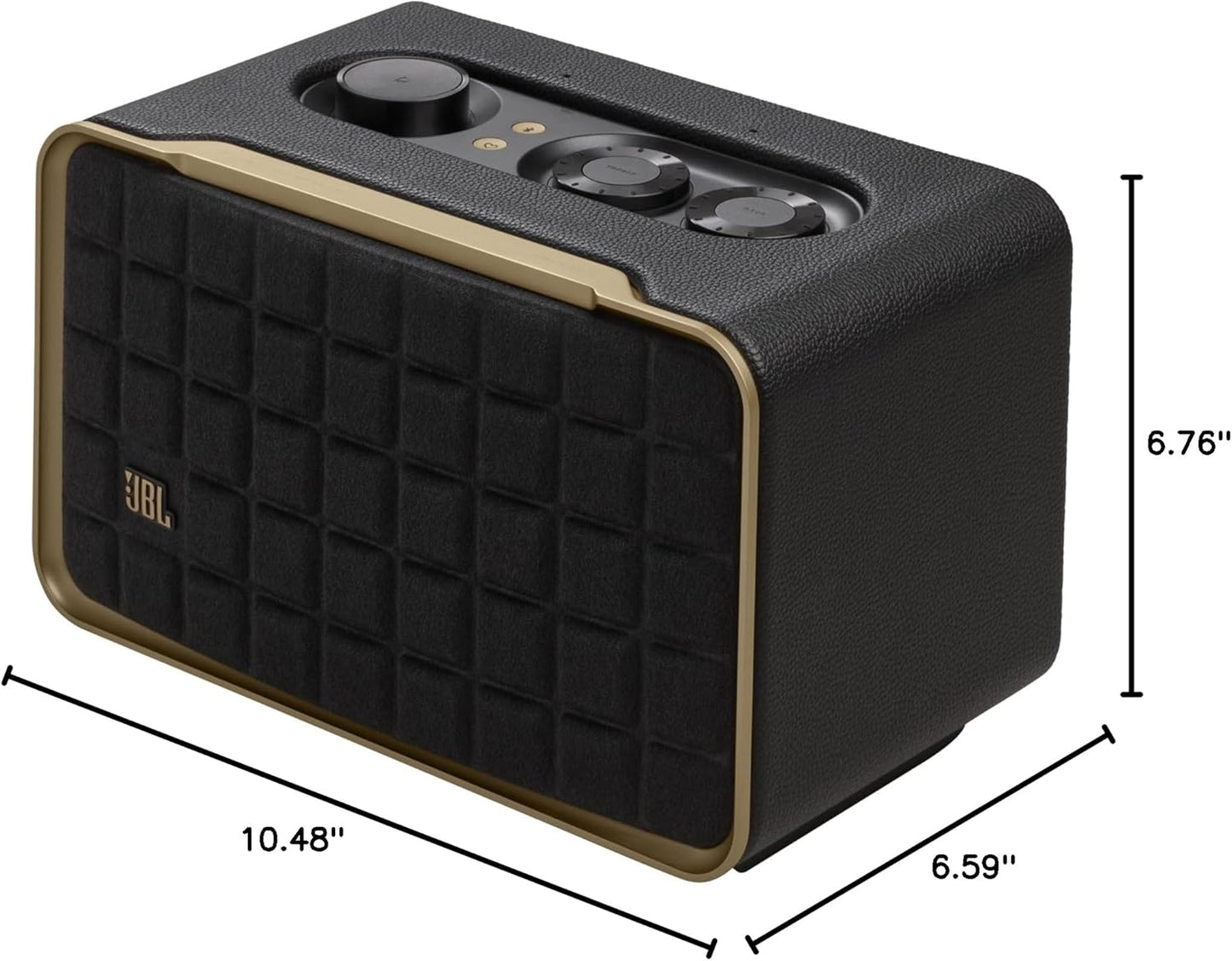 JBL Authentics 200 Smart Home Speaker - Black