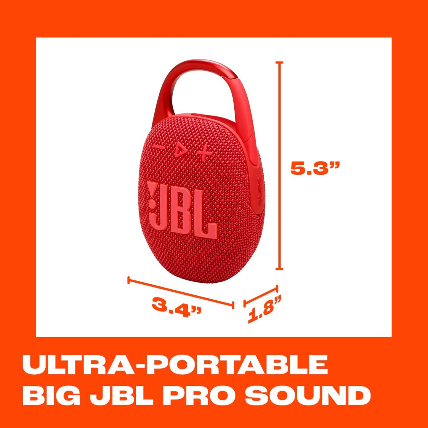 JBL Clip 5 Ultra Portable Bluetooth speaker