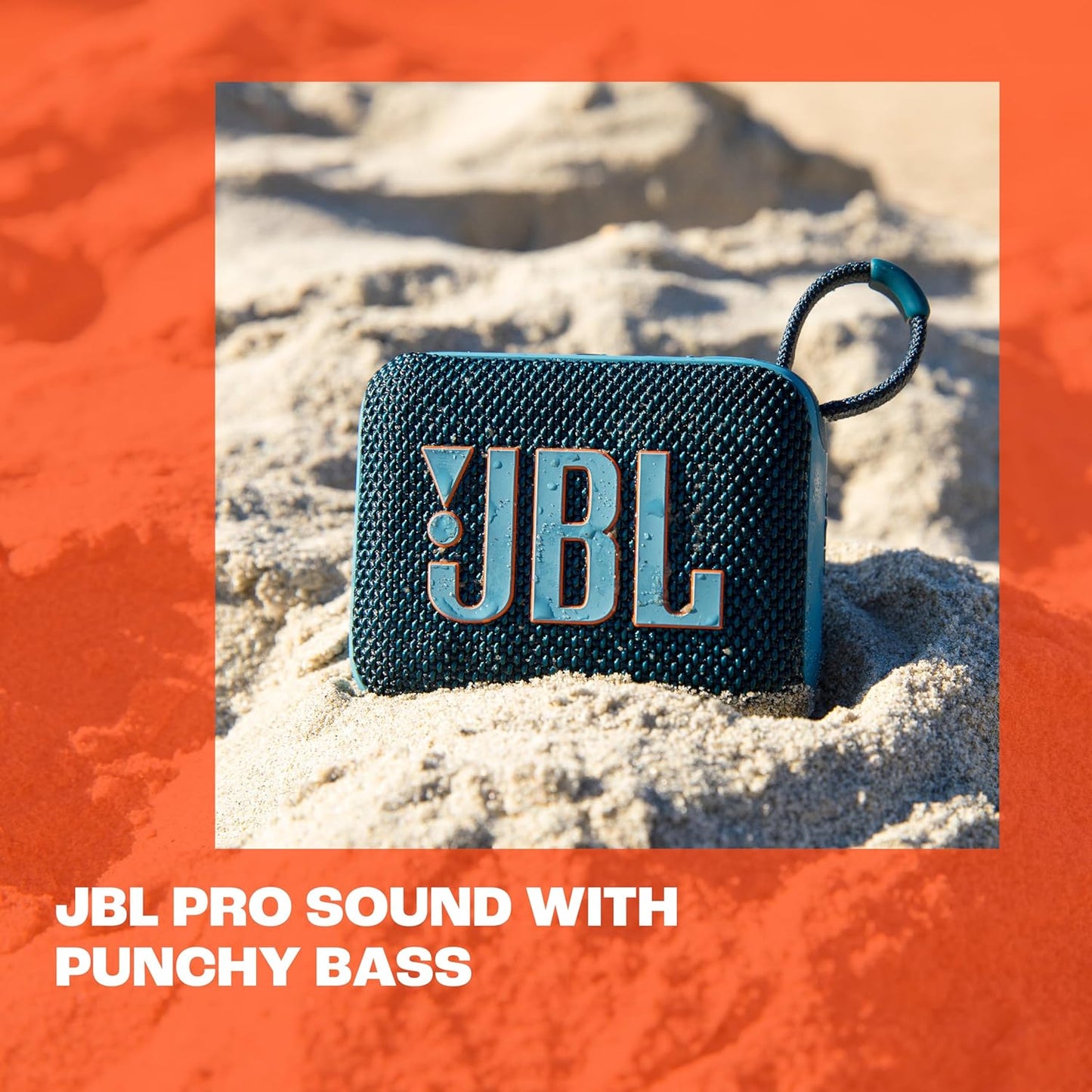 JBL Go 4 Portable Bluetooth Speaker