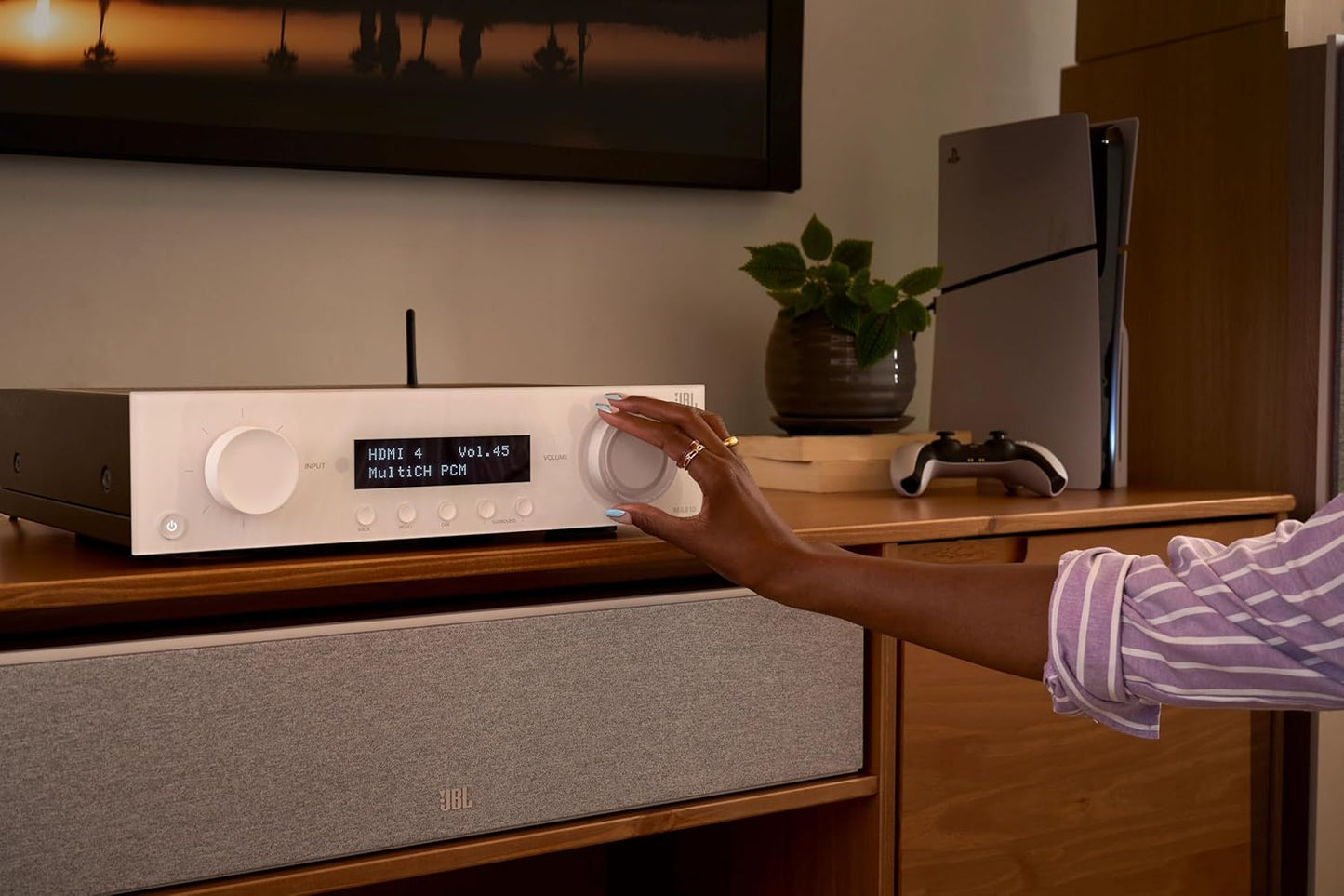 JBL MA310 60W 5.2ch Bluetooth Capable HDR 4K Ultra HD Compatible AV Receiver