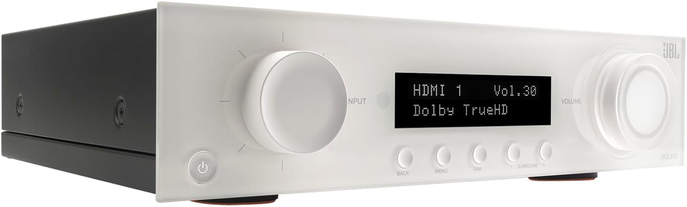 JBL MA310 60W 5.2ch Bluetooth Capable HDR 4K Ultra HD Compatible AV Receiver