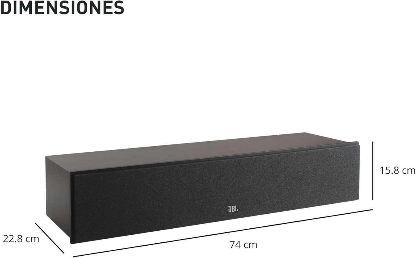 JBL Stage 245C 2.5-Way Center Channel Speaker