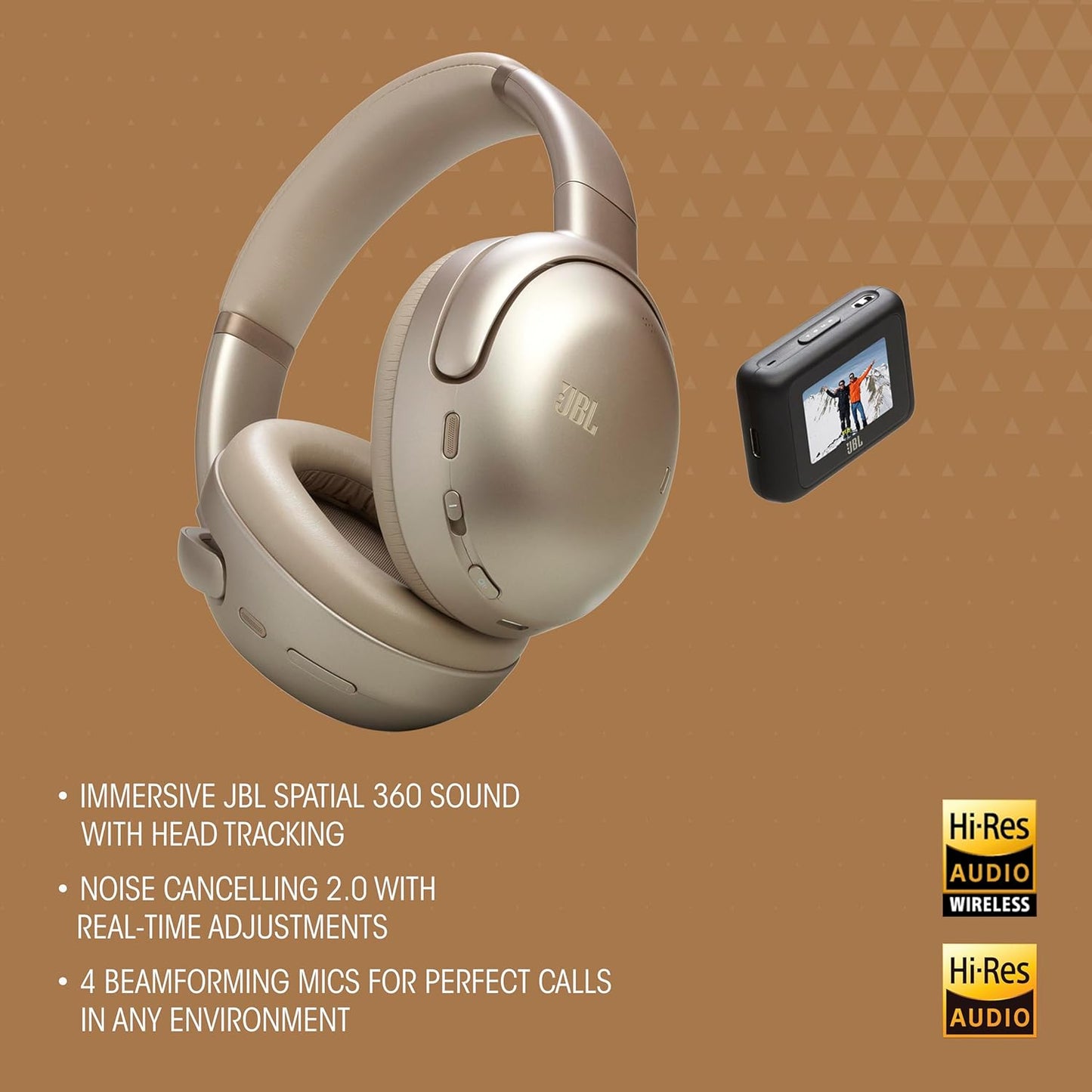 JBL Tour One M3 Smart Tx Wireless Over Ear Noise Cancelling Headphones with Smart Transmitter