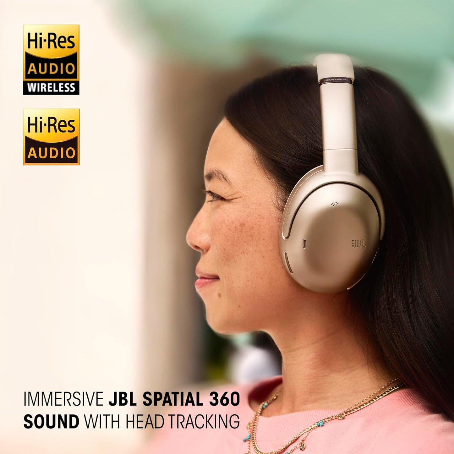 JBL Tour One M3 Smart Tx Wireless Over Ear Noise Cancelling Headphones with Smart Transmitter