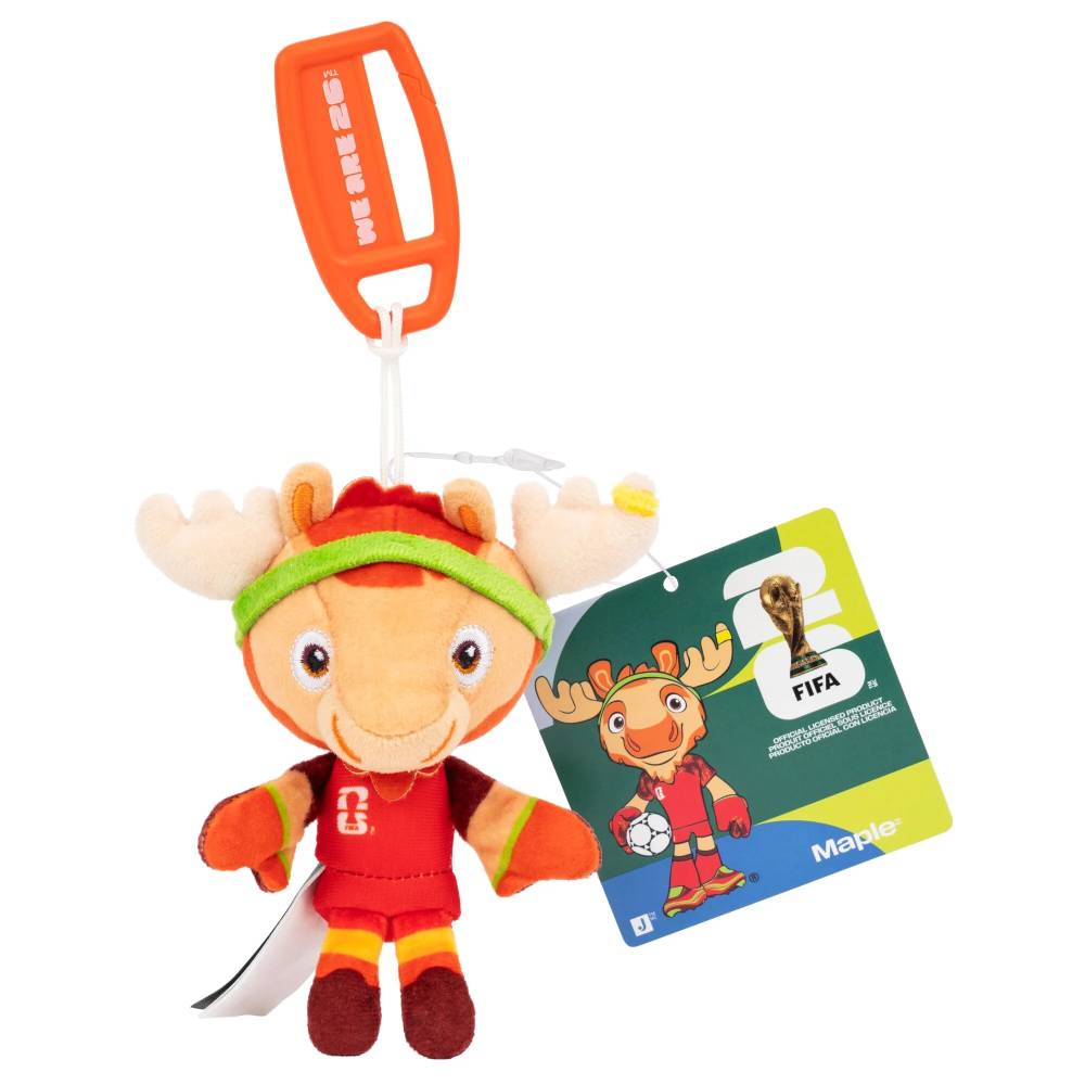 FIFA World Cup 4" Mascot Plush Keychain